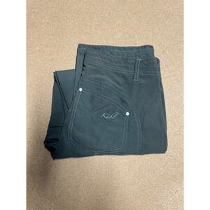 Kuhl Women's Convertible Hiking Pants Zip Off Cargo Grey Size Regular 8